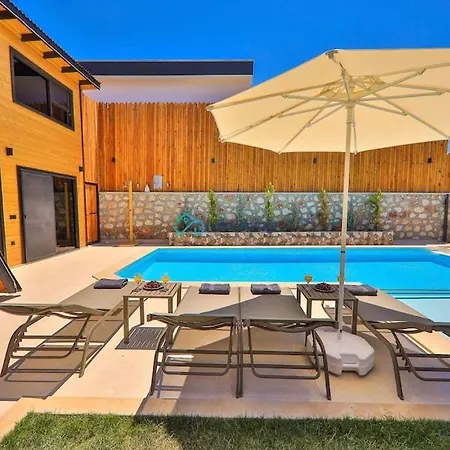 With Private Pool And Jacuzzi In Antalya Patara